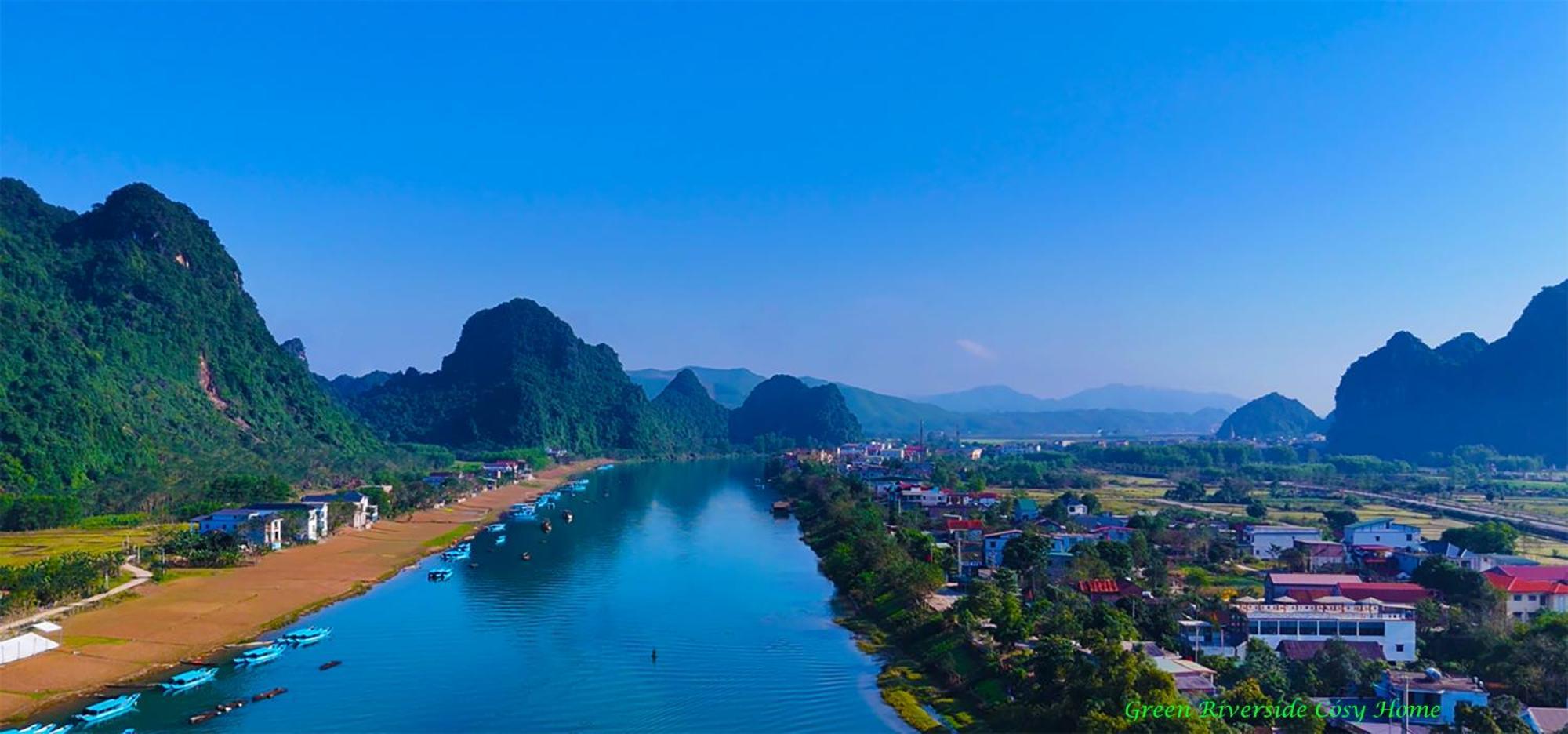Green Riverside Cosy Home Phong Nha Exterior photo